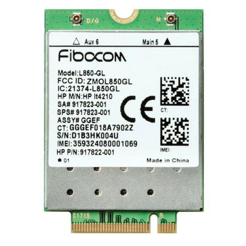 HP XMM 7360 LTE-Advance WWAN M.2 (PCIe)