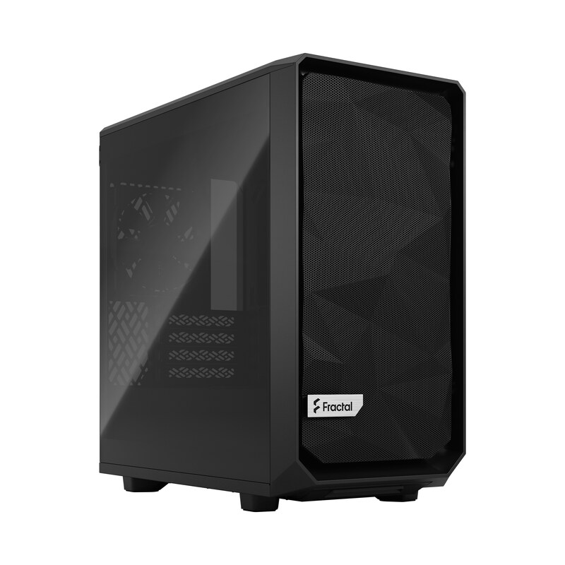 Fractal Design Meshify 2 Mini Gaming Gehäuse Black TG Dark Tint