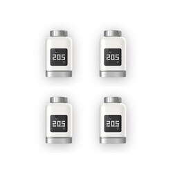 Bosch Smart Home smartes Heizk&ouml;rper-Thermostat II, 4er Pack