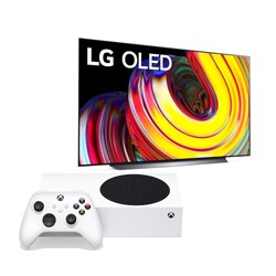 Microsoft Xbox Series S 512GB + LG OLED77CS9LA 77&quot; 4K OLED 100Hz Smart TV