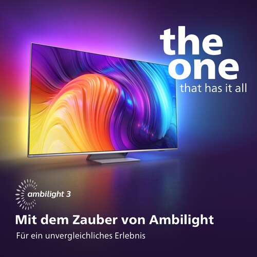 Philips 50PUS8807 126cm 50" 4K LED 100 Hz Ambilight Android Smart TV Fernseher