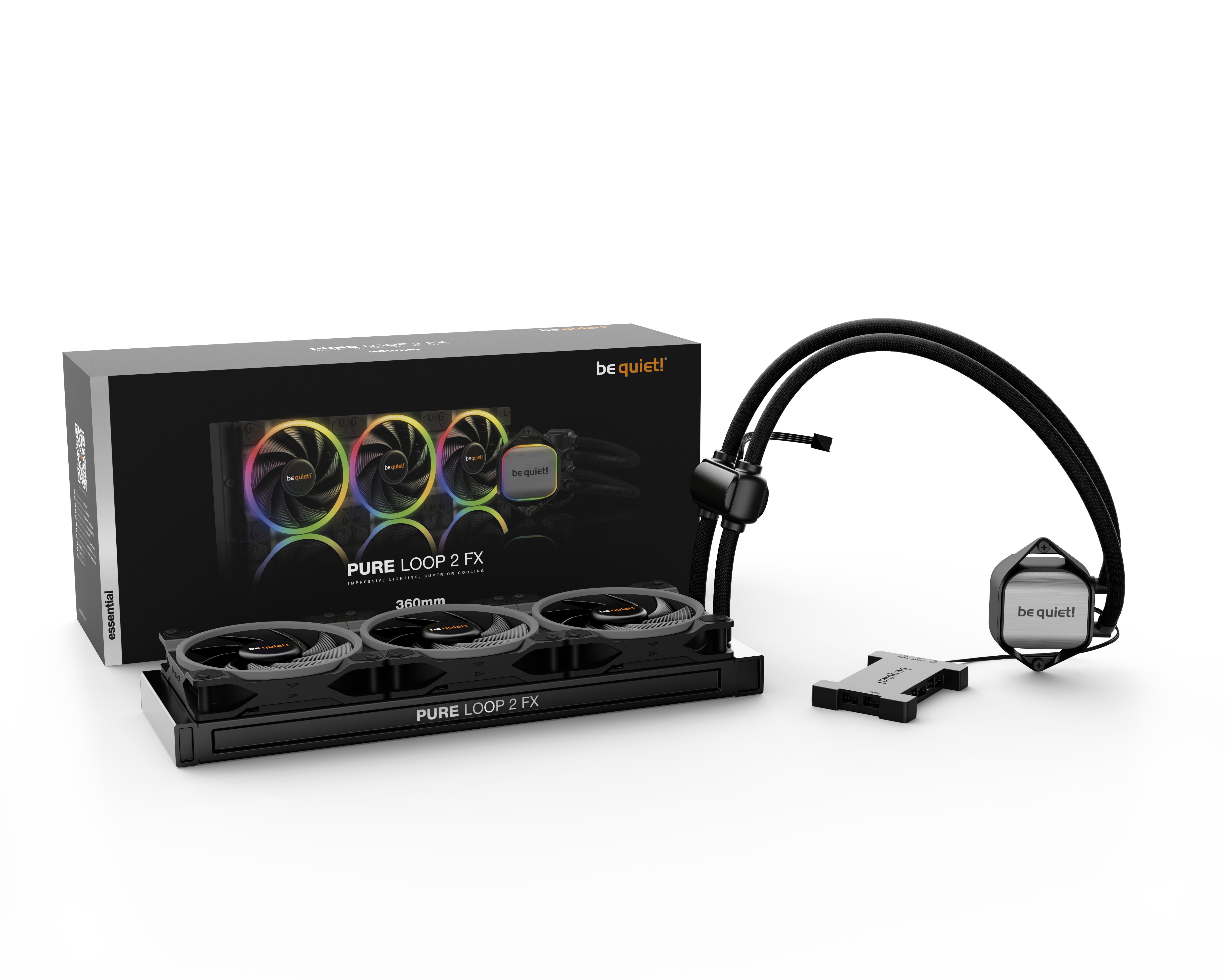 be quiet! Silent LOOP 2 FX ARGB Wasserk&uuml;hlung 360 mm f&uuml;r Intel/AMD