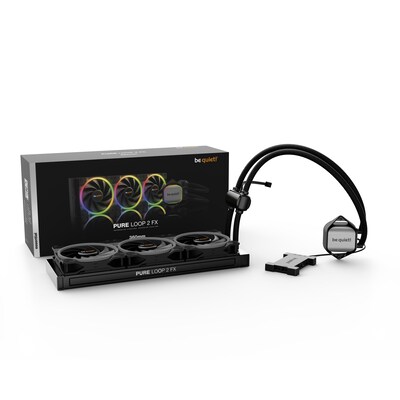 LED EL günstig Kaufen-be quiet! Pure LOOP 2 FX ARGB Wasserkühlung 360 mm für Intel/AMD. be quiet! Pure LOOP 2 FX ARGB Wasserkühlung 360 mm für Intel/AMD <![CDATA[• Hohe Kühlleistung, overclocked geeignet • ARGB LEDs mit vielzähligen Möglichkeiten •