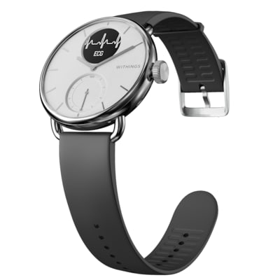 LG G Watch günstig Kaufen-Withings ScanWatch 38 mm weiß. Withings ScanWatch 38 mm weiß <![CDATA[• ScanWatch zum Tracking der Herzgesundheit • Langlebiges Design • Verfolgung von Atmungsstörungen • Schlafanalyse • Aktivitätstracking]]>. 