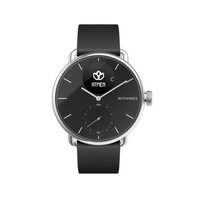 on Track günstig Kaufen-Withings ScanWatch 38 mm schwarz. Withings ScanWatch 38 mm schwarz <![CDATA[• ScanWatch zum Tracking der Herzgesundheit • Langlebiges Design • Verfolgung von Atmungsstörungen • Schlafanalyse • Aktivitätstracking]]>. 