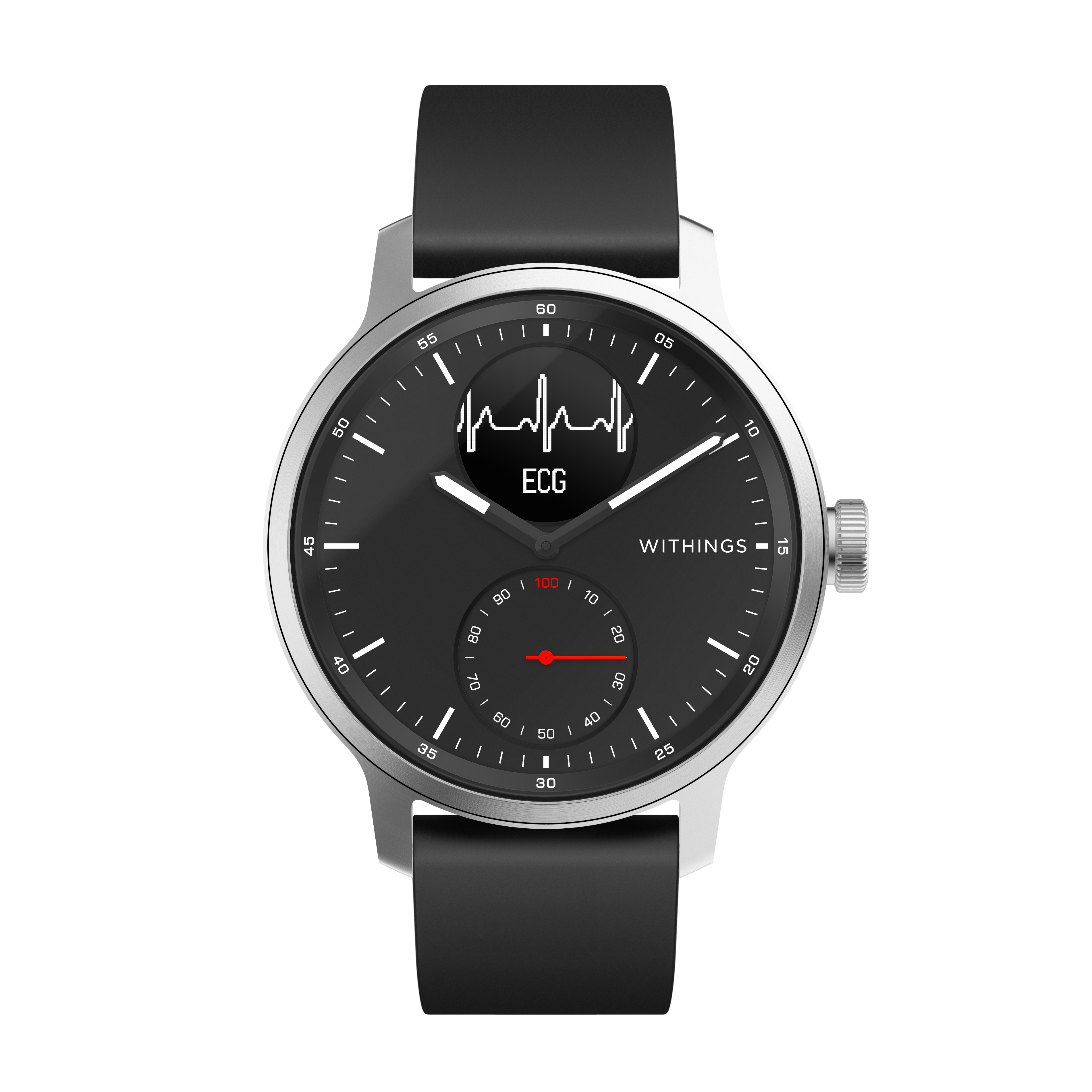 Withings ScanWatch 42 mm schwarz HWA09-MODEL 4-AL