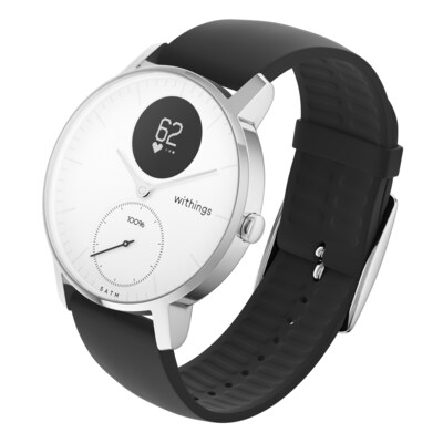 Withings  Steel HR 36 mm weiß | 03700546702549