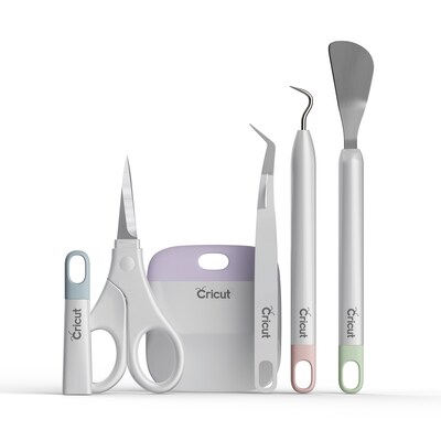 Cricut günstig Kaufen-Cricut Basic Werkzeug Set 5-teilig. Cricut Basic Werkzeug Set 5-teilig <![CDATA[• Präzisionswerkzeuge zum Heben, Schneiden, Polieren und Entgittern • Perfekt fpr Vinyl-, Papier-, Bügelprojekte und mehr]]>. 