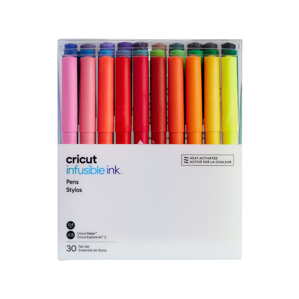 Cricut Ultimate Infusible Ink Stifte, Mehrfarbig, 30 Stück