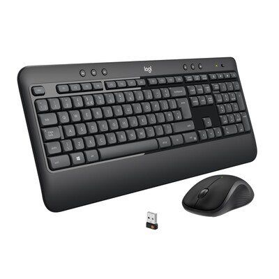 in Spa günstig Kaufen-Logitech MK540 Advanced Kabellose Maus-Tastaturkombination spanisches Layout. Logitech MK540 Advanced Kabellose Maus-Tastaturkombination spanisches Layout <![CDATA[• Kabellos, 2,4GHz, 10 m Reichweite • Tastatur-Layout: spanisch, Tastatur-Nummernblock 