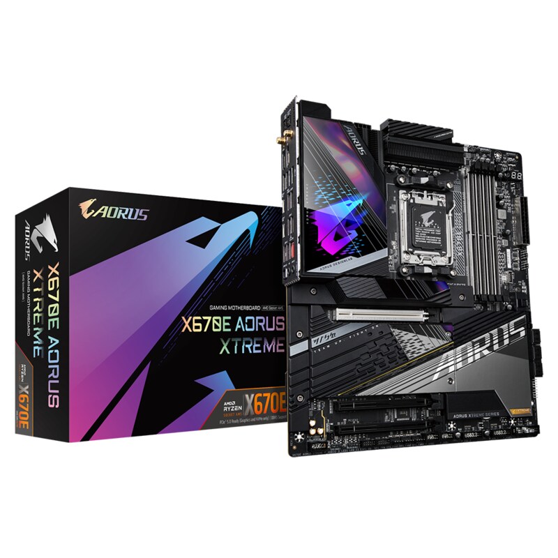 GIGABYTE X670E AORUS XTREME EATX Mainboard Sockel AM5 DP/HDMI/USB-C/5xM.2/WIFI6E