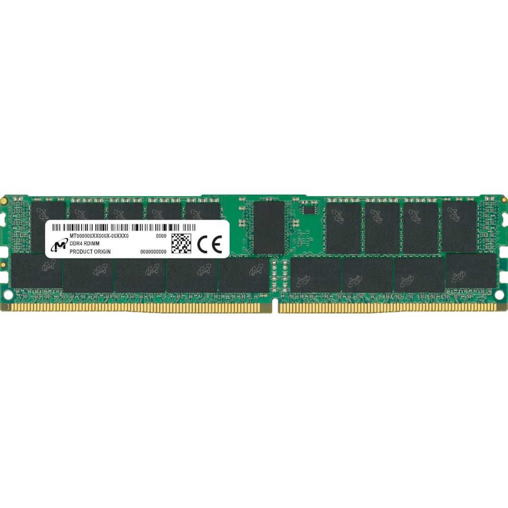 64GB (1x64GB) MICRON RDIMM DDR4-2933, CL21-21-21, reg ECC, dual ranked