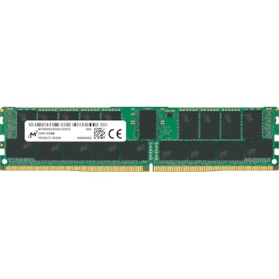 4GB DDR4 günstig Kaufen-64GB (1x64GB) MICRON RDIMM DDR4-2933, CL21-21-21, reg ECC, dual ranked x4. 64GB (1x64GB) MICRON RDIMM DDR4-2933, CL21-21-21, reg ECC, dual ranked x4 <![CDATA[• 64 GB (RAM-Module: 1 Stück) • DDR4-RAM 2933 MHz reg. ECC • CAS Latency (CL) 21 • Ansch
