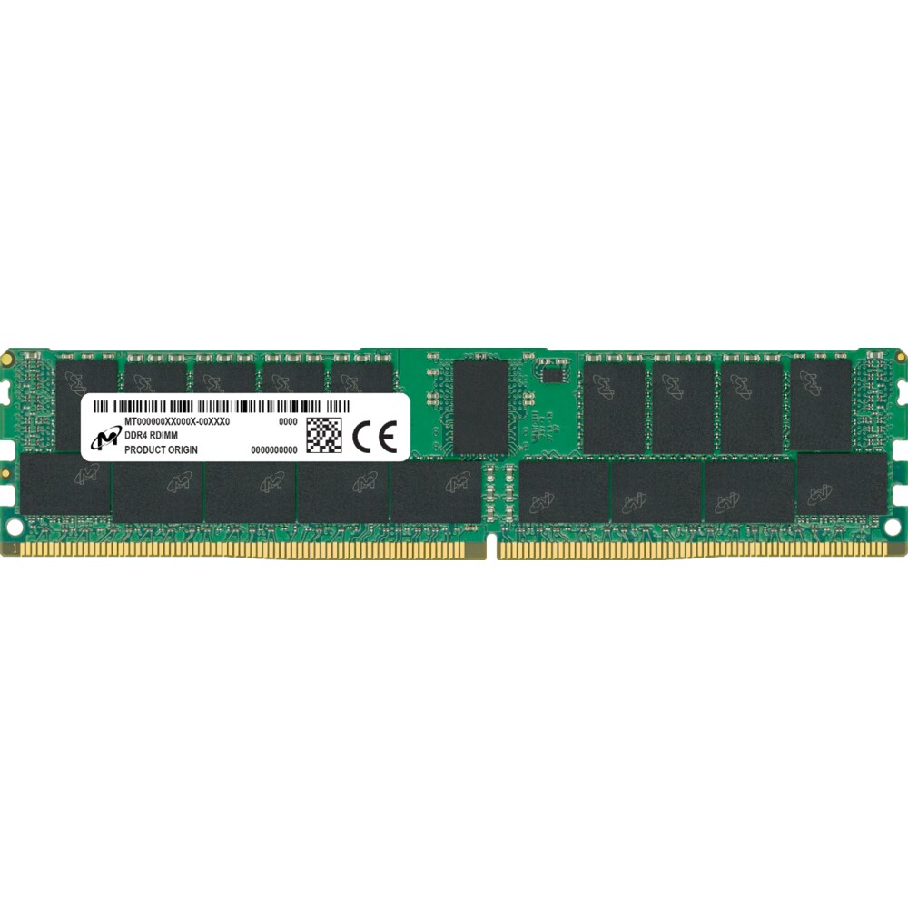 32GB (1x32GB) MICRON RDIMM DDR4-2933, CL21-21-21, reg ECC, dual ranked x4