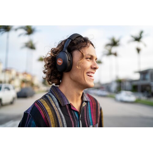 House of Marley Postive Vibration XL Bluetooth ANC Over Ear Kopfhörer Schwarz