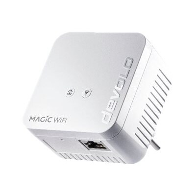 WLAN Powerline günstig Kaufen-devolo Magic 1 WiFi mini Starter Kit (1200Mbit, G.hn, Powerline + WLAN, Mesh). devolo Magic 1 WiFi mini Starter Kit (1200Mbit, G.hn, Powerline + WLAN, Mesh) <![CDATA[• Verteilen Sie Ihr Internetsignal per Stromleitung im ganzen Haus • Kompakter Adapte