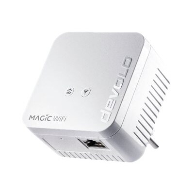 Stromleitung günstig Kaufen-devolo Magic 1 WiFi mini Starter Kit (1200Mbit, G.hn, Powerline + WLAN, Mesh). devolo Magic 1 WiFi mini Starter Kit (1200Mbit, G.hn, Powerline + WLAN, Mesh) <![CDATA[• Verteilen Sie Ihr Internetsignal per Stromleitung im ganzen Haus • Kompakter Adapte