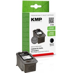 KMP Tintenpatronen Schwarz ersetzt Canon PG560XL (3712C001)