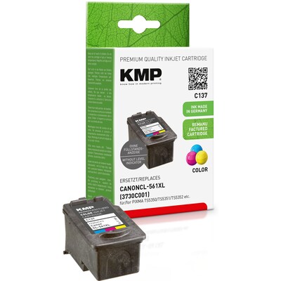 KMP Tintenpatronen Farbig ersetzt  Canon CL561XL (3730C001)