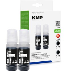 KMP Tintenpatronen Schwarz ersetzt Epson 111 (C13T03M140)