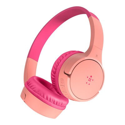 Kinder CD günstig Kaufen-Belkin SOUNDFORM™ Mini On-Ear Kopfhörer für Kinder pink. Belkin SOUNDFORM™ Mini On-Ear Kopfhörer für Kinder pink <![CDATA[• SOUNDFORM™ On-Ear Kopfhörer entwickelt für Kinder • 28-30 Stunden Akkulaufzeit • Maxima
