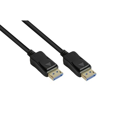 Good Connections DisplayPort 2.0 Kabel 8K @60Hz Kupferleiter 1,5m schwarz