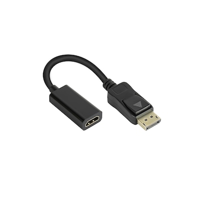 Stecker on günstig Kaufen-Good Connections Adapter DisplayPort 1.2 St an HDMI 1.4b Bu 4K @30Hz ca. 20cm. Good Connections Adapter DisplayPort 1.2 St an HDMI 1.4b Bu 4K @30Hz ca. 20cm <![CDATA[• Adapter DisplayPort 1.2 Stecker an HDMI 1.4b Buchse • Auflösungen bis 4K bei 30Hz 