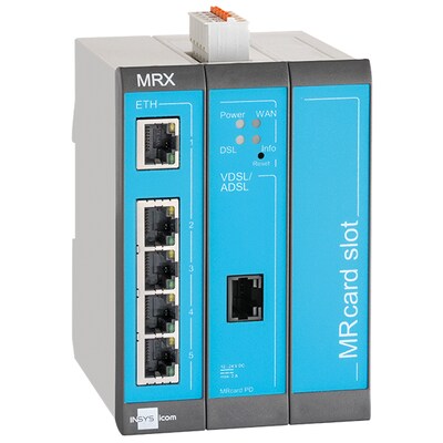 VDSL ADSL günstig Kaufen-INSYS icom MRX3 DSL-B modularer VDSL-/ADSL-Router Annex J/B VPN VDSL2 ADSL/2/2+. INSYS icom MRX3 DSL-B modularer VDSL-/ADSL-Router Annex J/B VPN VDSL2 ADSL/2/2+ <![CDATA[• Modularer VDSL-/ADSL-Router, VDSL2, ADSL/2/2+ • Plug and Play-Anbindung an Clou