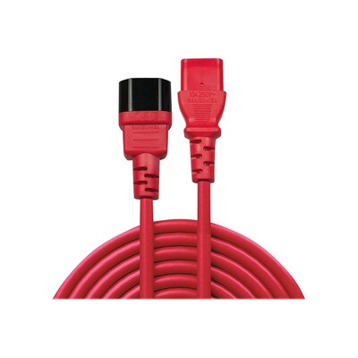 Kabel Stecker günstig Kaufen-LINDY 2m IEC Verlaengerung rot 30478. LINDY 2m IEC Verlaengerung rot 30478 <![CDATA[• Schutzkontakt-Kabel • Anschluss: Strom IEC 60320 C13 • Stecker (zweites Ende): Strom IEC 60320 C14 • Besonderheiten: Geformt • Farbe: Rot]]>. 