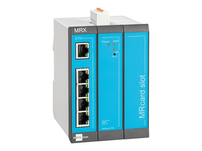 INSYS icom MRX3 LAN-Router 5-Port-Switch