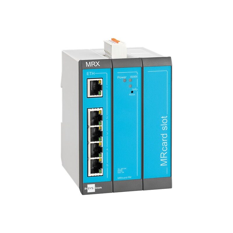 Insys icom MRX MRX3 LAN - Router - 5-Port-Switch