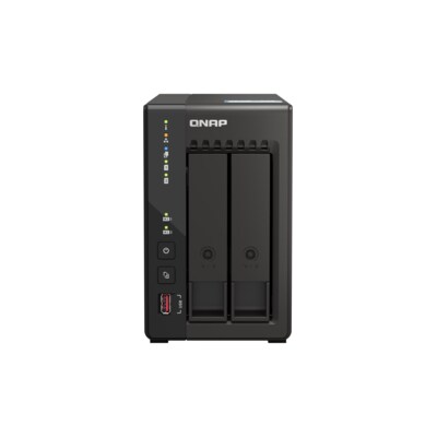 QNAP NAS günstig Kaufen-QNAP TS-253E-8G NAS System 2-Bay. QNAP TS-253E-8G NAS System 2-Bay <![CDATA[• 2,6 GHz Intel Celeron J6412 4-Kern-Prozessor • 8GB DDR4 RAM • 2x 2,5