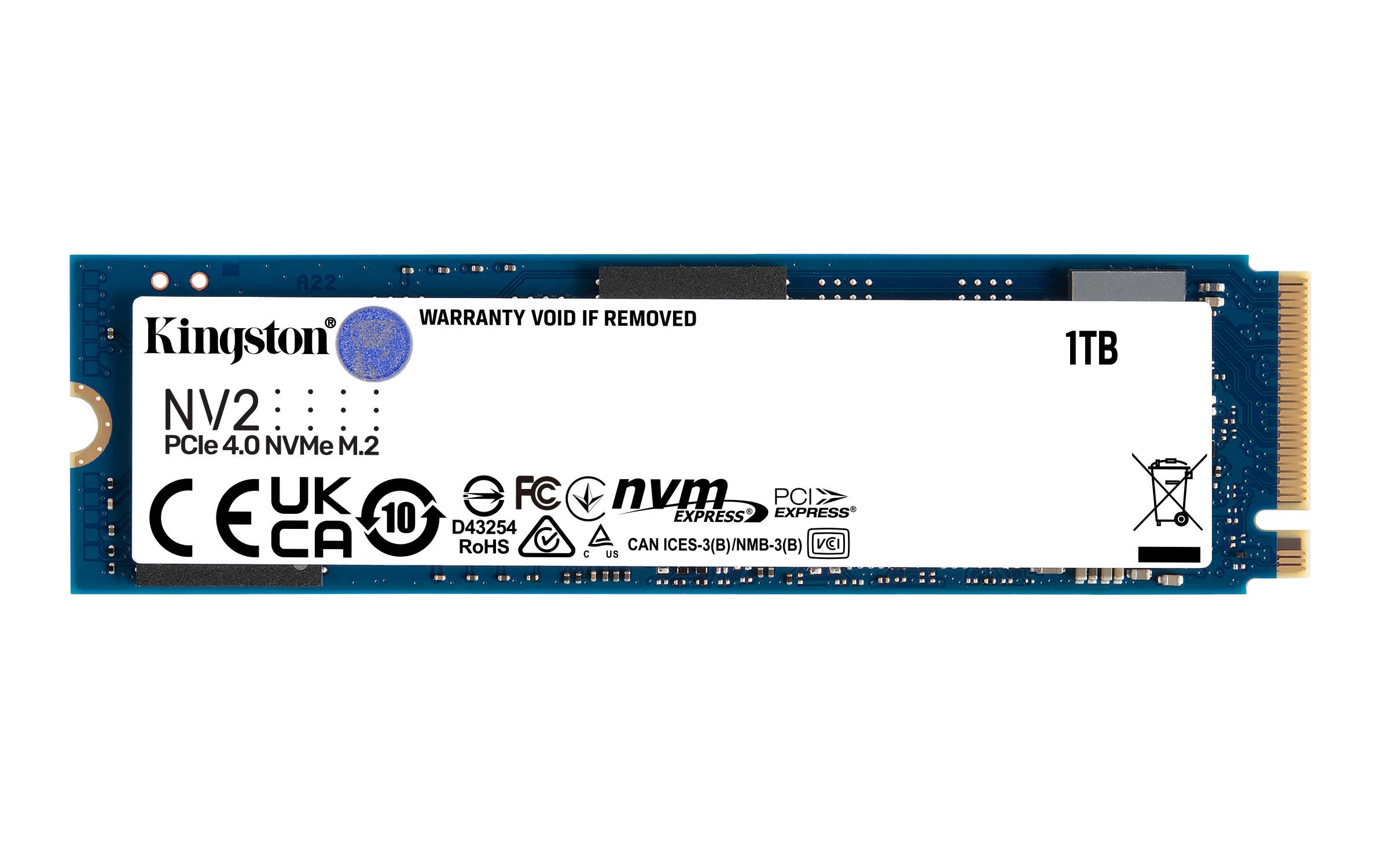 Kingston NV2 NVMe SSD 1 TB M.2 2280 PCIe 4.0