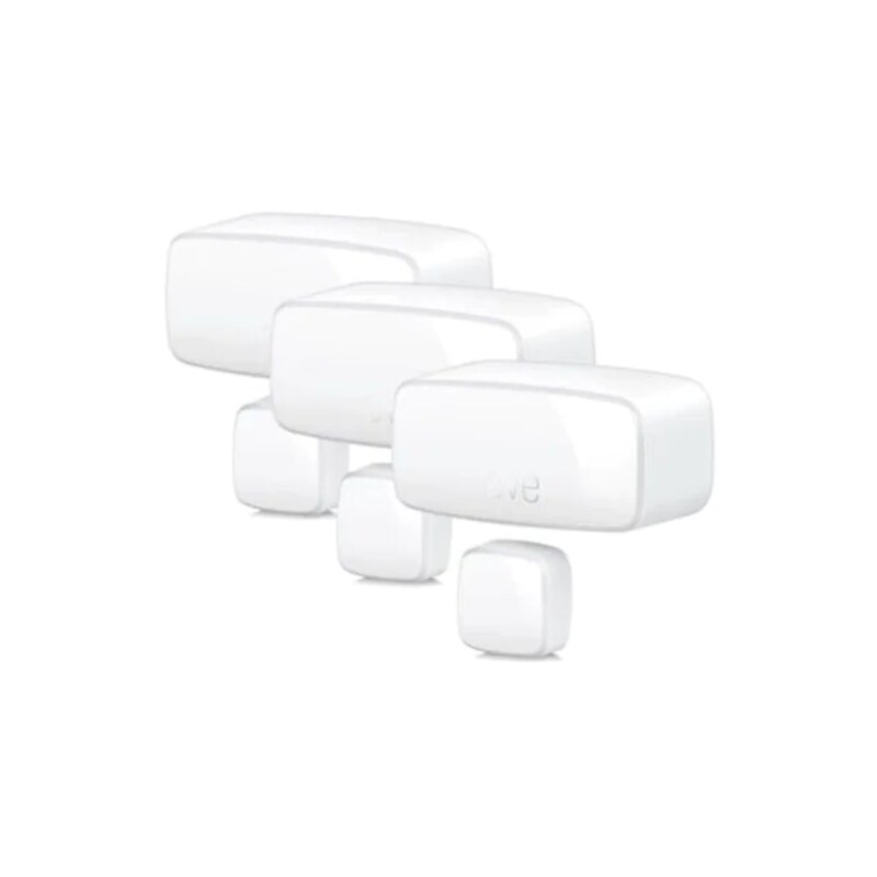 Eve Door & Window Smarter Tür- Fensterkontakt, 3er Pack