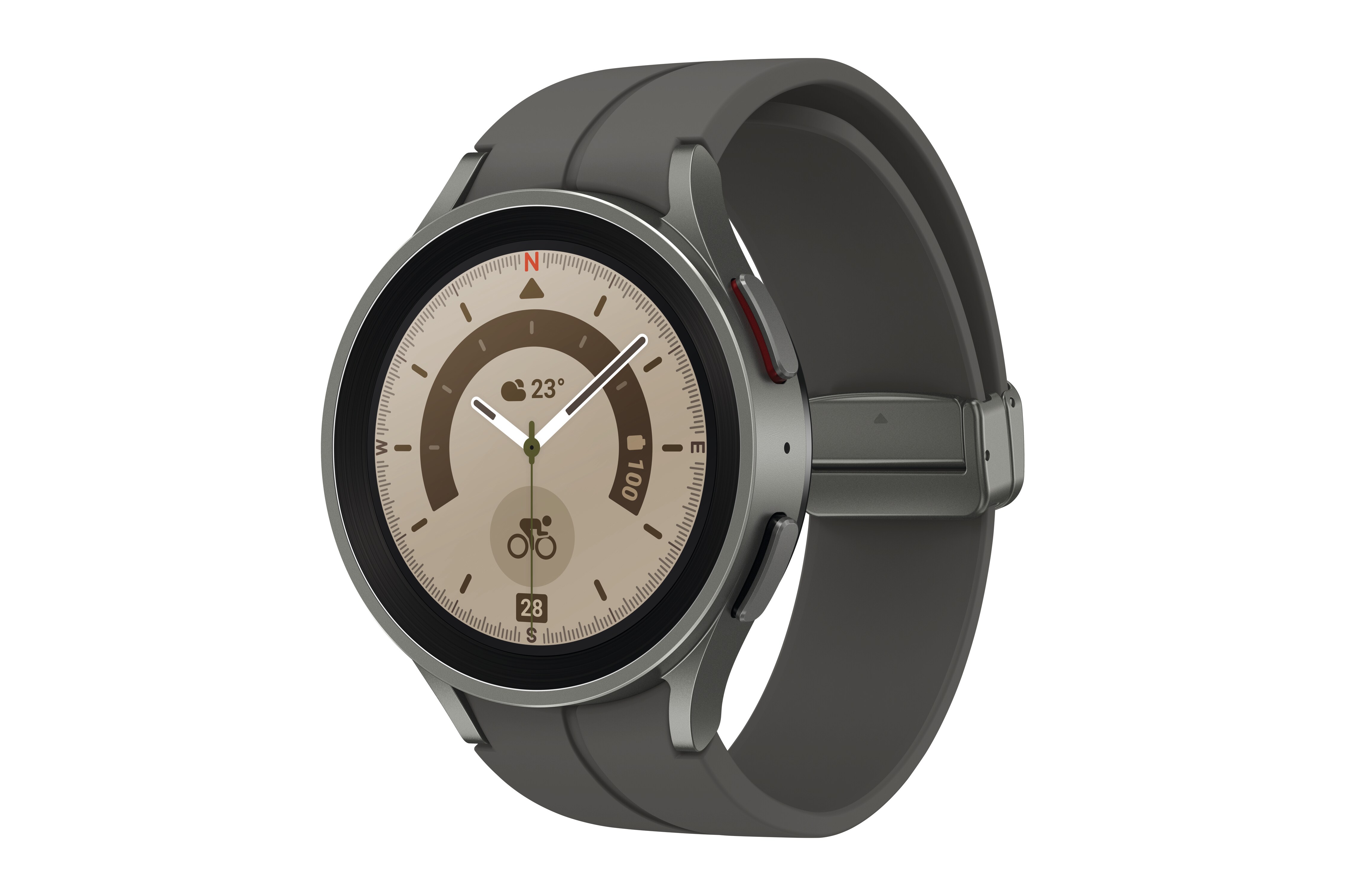 Samsung Galaxy Watch5 Pro Lte 45mm Gray Titanium Smartwatch Cyberport