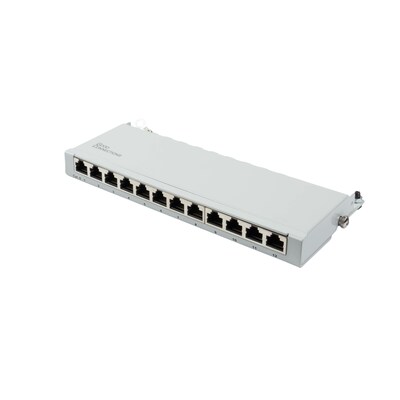 The Port günstig Kaufen-Good Connections Patch Panel Desktop Cat. 6 12-Port 0,5 HE STP lichtgrau. Good Connections Patch Panel Desktop Cat. 6 12-Port 0,5 HE STP lichtgrau <![CDATA[• Hochwertiges Patchpanel / Patchfeld / Verteilerfeld • Für 1-GIGABIT/s Ethernet und für Übe