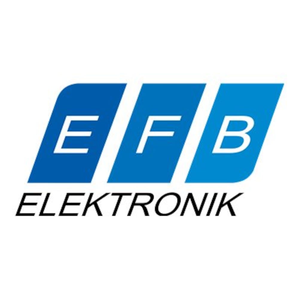 EFB-Elektronik 48,26cm 19Zoll 1HE Steckdosenleiste 8-fach SCHUKO ohne Schalter