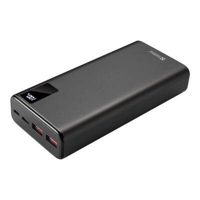 Uni que günstig Kaufen-SANDBERG Powerbank 20000 mAh USB-C PD 20W schwarz. SANDBERG Powerbank 20000 mAh USB-C PD 20W schwarz <![CDATA[• Kapazität: 20.000 mAh • Universelle Energiequelle für unterwegs • Aluminiumgehäuse • USB-C PD 20W]]>. 