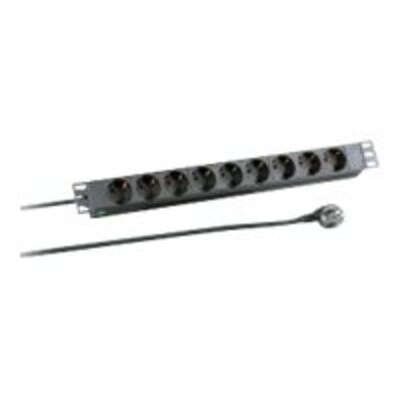 rack,caddy günstig Kaufen-EFB-Elektronik Steckdosenleiste 9-fach SCHUKO o. Schalter, RAL 9005 EK622DE.1. EFB-Elektronik Steckdosenleiste 9-fach SCHUKO o. Schalter, RAL 9005 EK622DE.1 <![CDATA[• Steckdosenleiste - Rack - einbaufähig mit Schalter • Ausgabeanschlussstellen: 9 x 