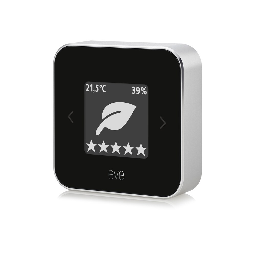 Eve Room - Raumluft-Qualitätssensor mit HomeKit Technologie &amp; Thread, 3er Pack