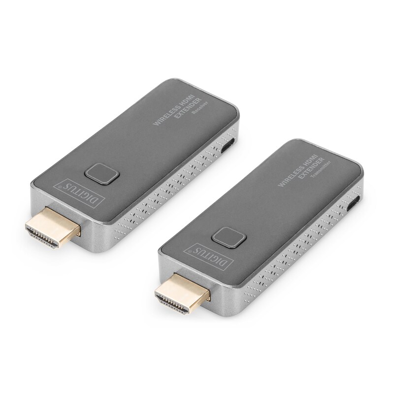 DIGITUS Wireless HDMI Extender Set, 1 zu 1, Full HD, 50m Dongle