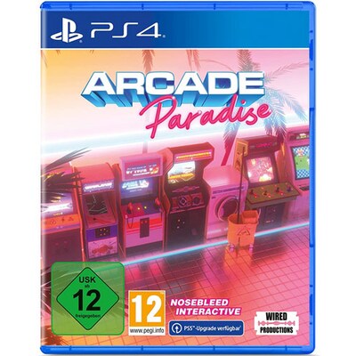 ARCADE günstig Kaufen-Arcade Paradise - PS4. Arcade Paradise - PS4 <![CDATA[• Plattform: Playstation 4 • Genre: Adventure • USK-Einstufung: Freigegeben ab 12 Jahren]]>. 