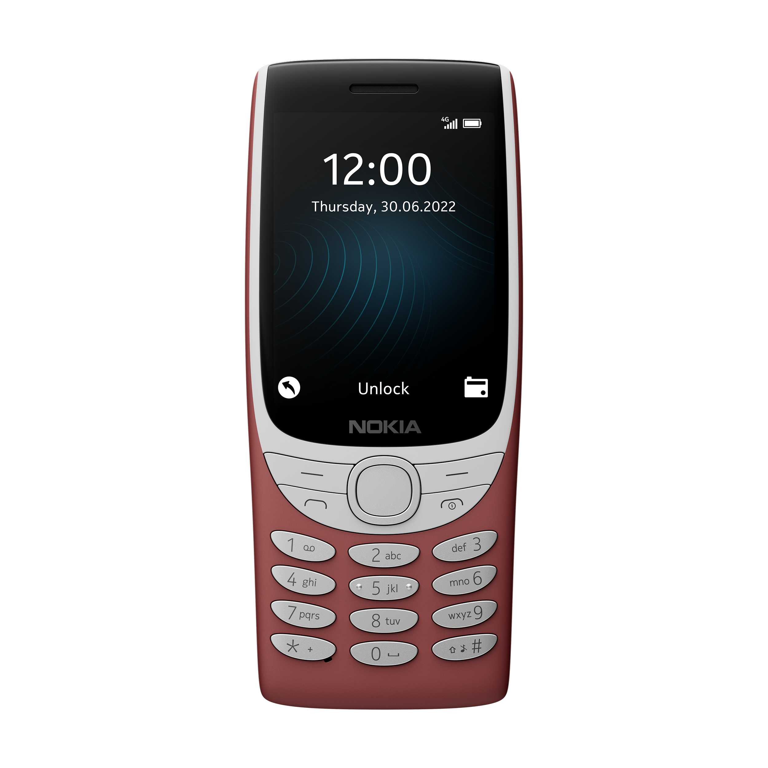 Nokia 8210 4G Dual-Sim Rot 128MB