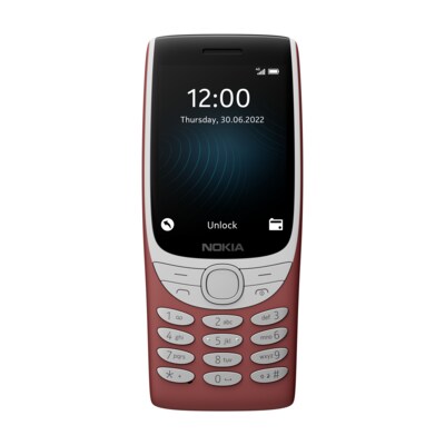 CD Radio günstig Kaufen-Nokia 8210 4G Dual-Sim Rot. Nokia 8210 4G Dual-Sim Rot <![CDATA[• 2,4 Zoll / 6,1 cm QVGA Display (240 x 320 Pixel) • FM Radio, MP3 Player, 2-in-1 Lautsprecher • Kamera mit LED-Blitzlicht • neu aufgelegt mit 4G-Funktionalität • Farbe: Rot Er kom