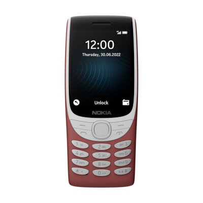 Kamera  günstig Kaufen-Nokia 8210 4G Dual-Sim Rot. Nokia 8210 4G Dual-Sim Rot <![CDATA[• 2,4 Zoll / 6,1 cm QVGA Display (240 x 320 Pixel) • FM Radio, MP3 Player, 2-in-1 Lautsprecher • Kamera mit LED-Blitzlicht • neu aufgelegt mit 4G-Funktionalität • Farbe: Rot Er kom