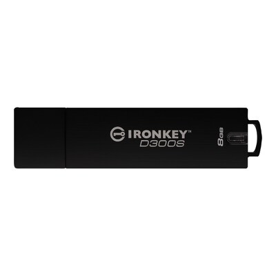 Kingston 8 GB IronKey D300S Verschlüsselter USB-Stick Metall USB 3.1 Gen1
