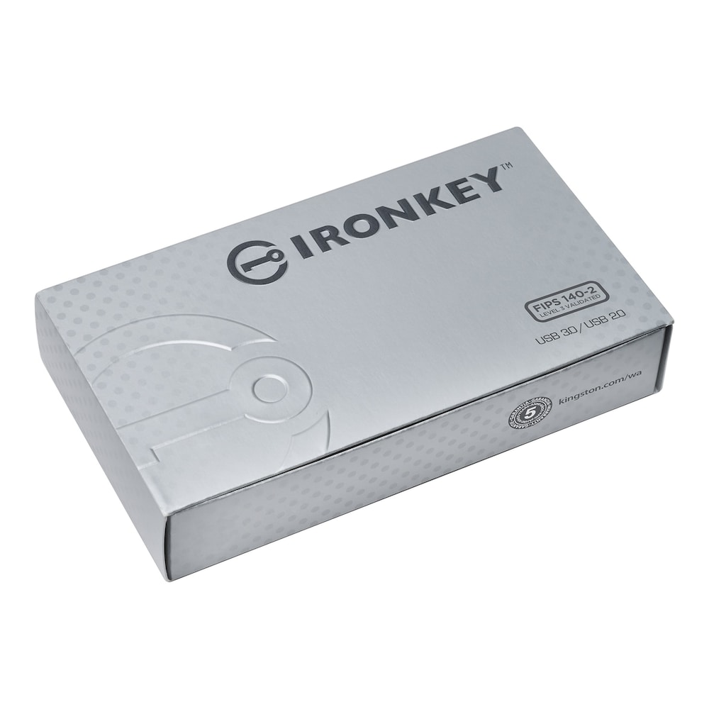 Kingston 4GB IronKey S1000 Verschlüsselter USB-Stick Metall USB 3.0