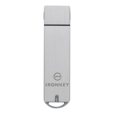 32 Bit günstig Kaufen-Kingston 32 GB IronKey S1000 Verschlüsselter USB-Stick Metall USB 3.0. Kingston 32 GB IronKey S1000 Verschlüsselter USB-Stick Metall USB 3.0 <![CDATA[• Preisgünstige Sicherheit für Unternehmen • Integrierter Cryptochip • XTS AES 256-Bit-