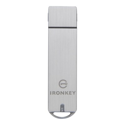 Kingston 4 GB IronKey S1000 Verschlüsselter USB-Stick Metall USB 3.0 Enterprise