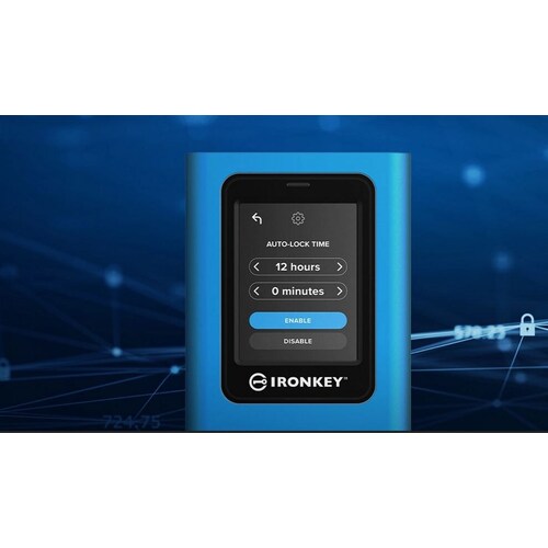 Kingston IronKey Vault Privacy 80 ES Portable SSD 480GB USB-C 3.2 Gen1